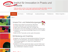 Tablet Screenshot of inputseminare.de